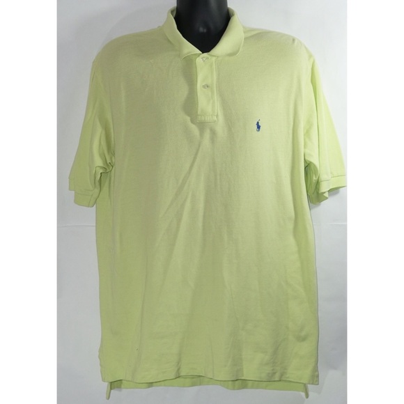 Polo Ralph Lauren Yellow Polo Shirt XL - Picture 8 of 8